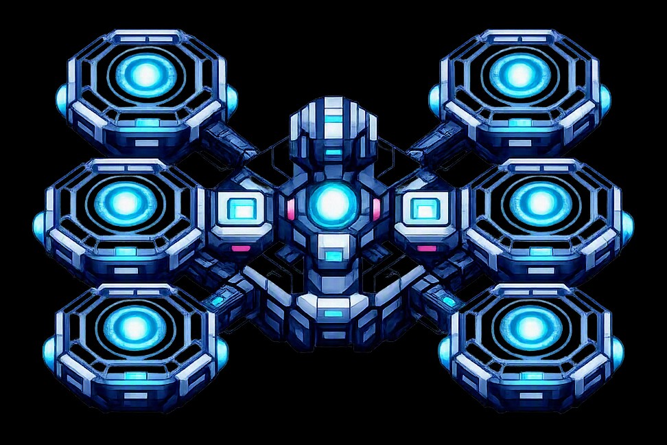 The Arctic Guardian, one of the Defense Platforms you command